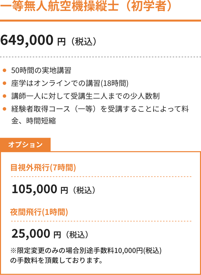 二等無人航空機操縦士(経験者)